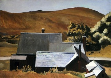 Edward Hopper Painting - burly cobb s house south truro 1933 Edward Hopper